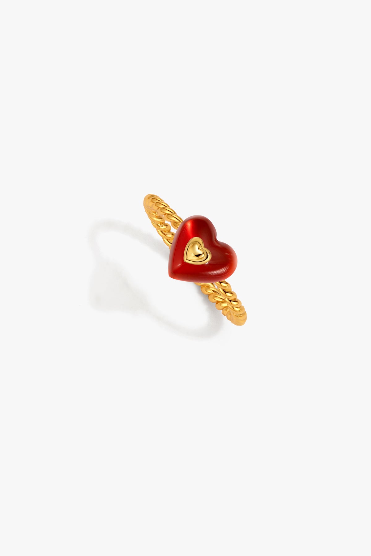 Nocturne Heart Stone Ring