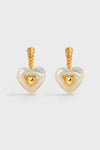 Nocturne Heart Mini Stud Earrings