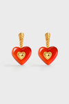 Nocturne Heart Mini Stud Earrings