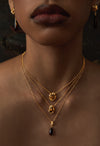 Gilded Erosion Necklace - booneealus