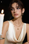 Nocturnal Heart Murmur Earrings - booneealus