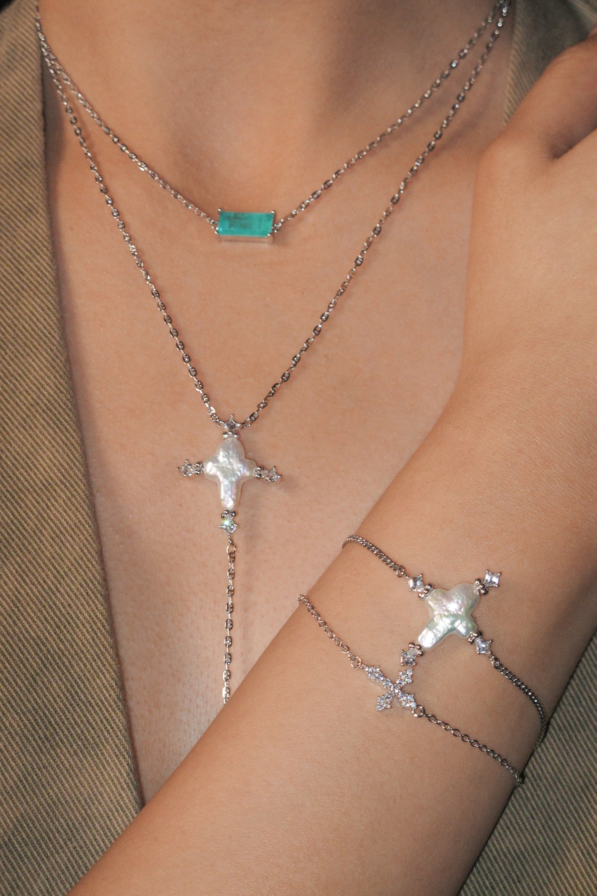 Lumen Cross Bracelet – 4 Styles / Set Available - booneealus