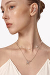 Butterfly Reverie Dual Layer Necklace