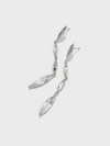 Chain Zirconia Earrings - booneealus
