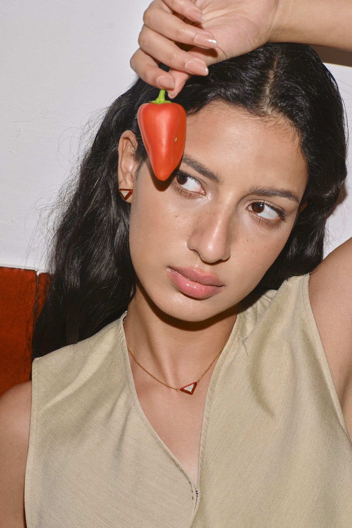 Sunset Lava Earrings - booneealus