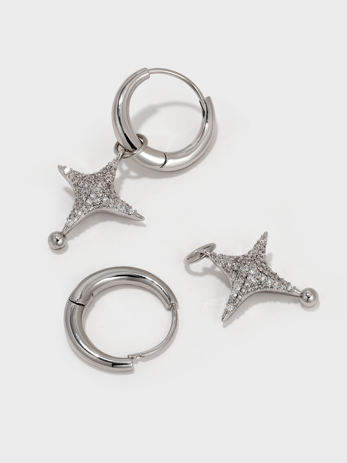 Stardust Echoes Earrings - booneealus