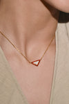 Sunset Lava Necklace - booneealus