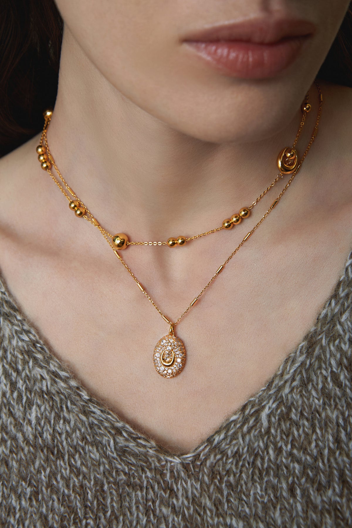 Lucky Horseshoe Necklace