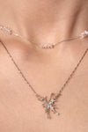 Butterfly Reverie Dual Layer Necklace