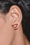 Sunset Lava Earrings - booneealus