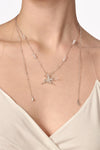 Butterfly Reverie Draped Chain Necklace