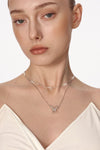 Butterfly Reverie Dual Layer Necklace