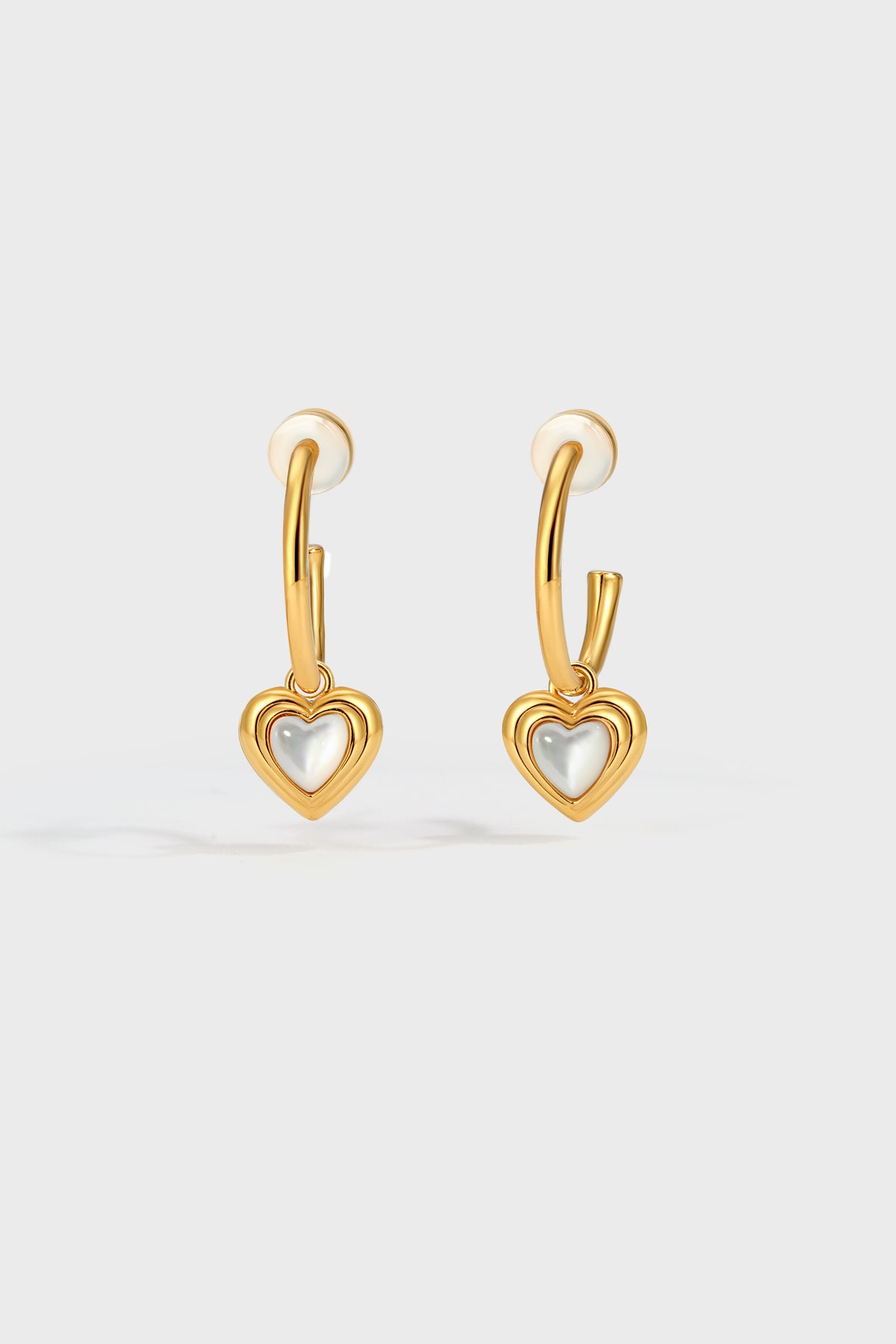Nocturne Whisper Heart Earrings