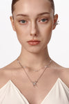 Butterfly Reverie Dual Layer Necklace