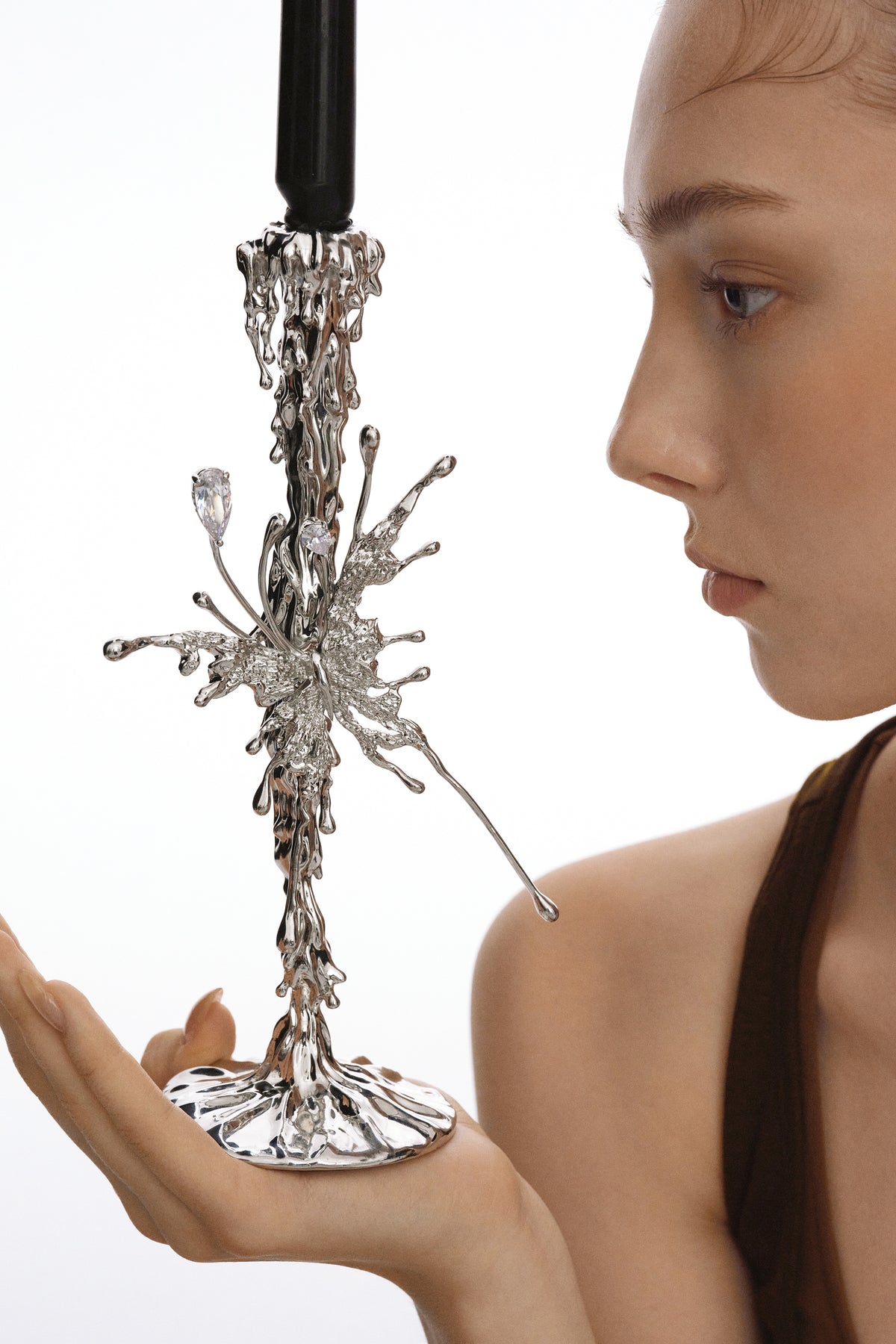 Candelabro Escultórico Mariposa Ensueño – Grande