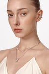 Butterfly Reverie Dual Layer Necklace