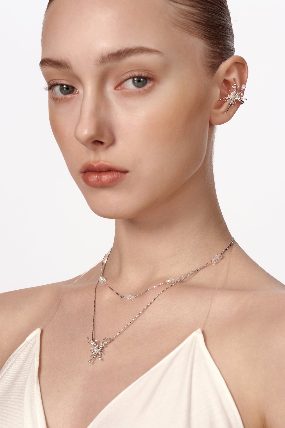 Butterfly Reverie Dual Layer Necklace