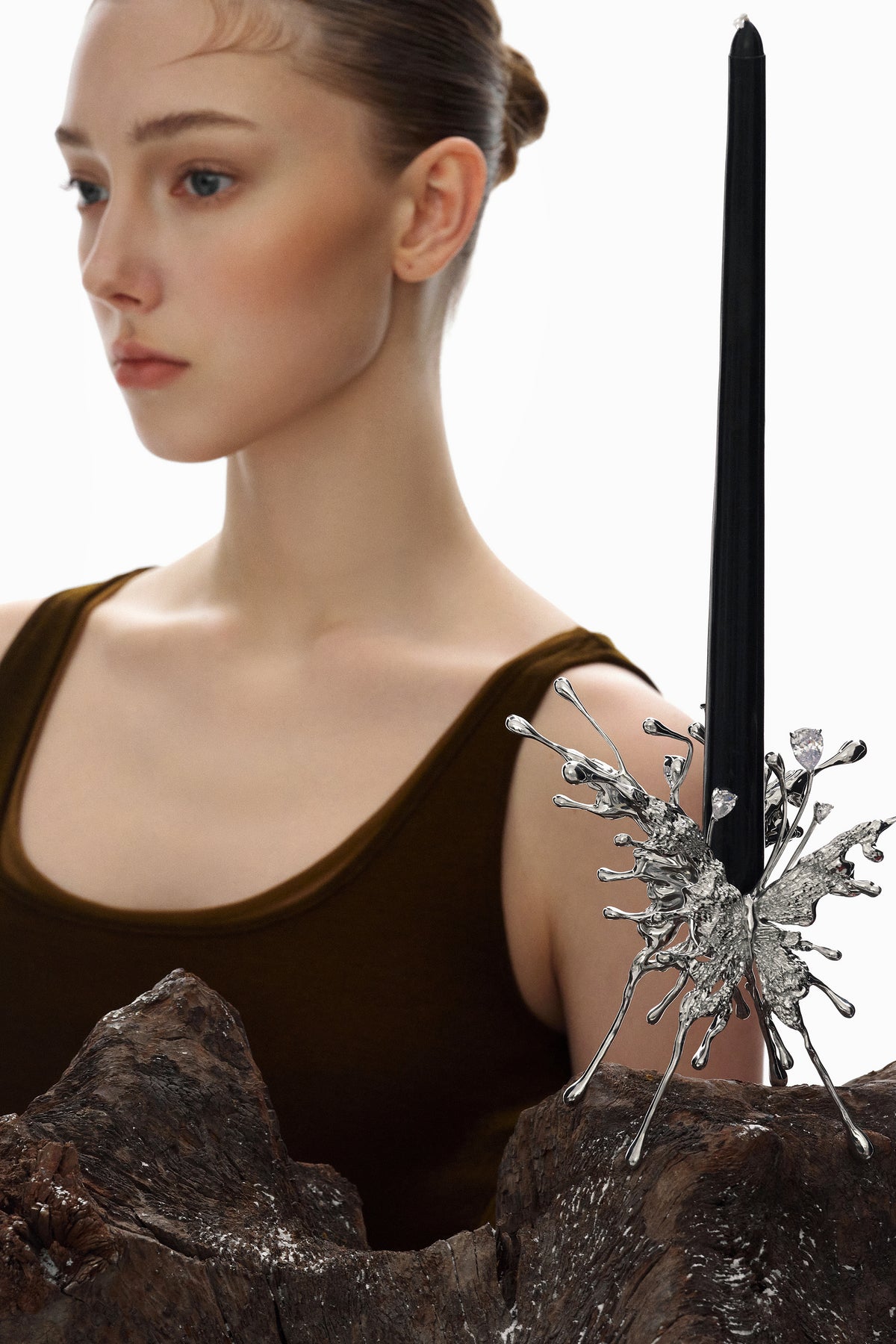 Butterfly Reverie Sculptural Candle Holder – Petite