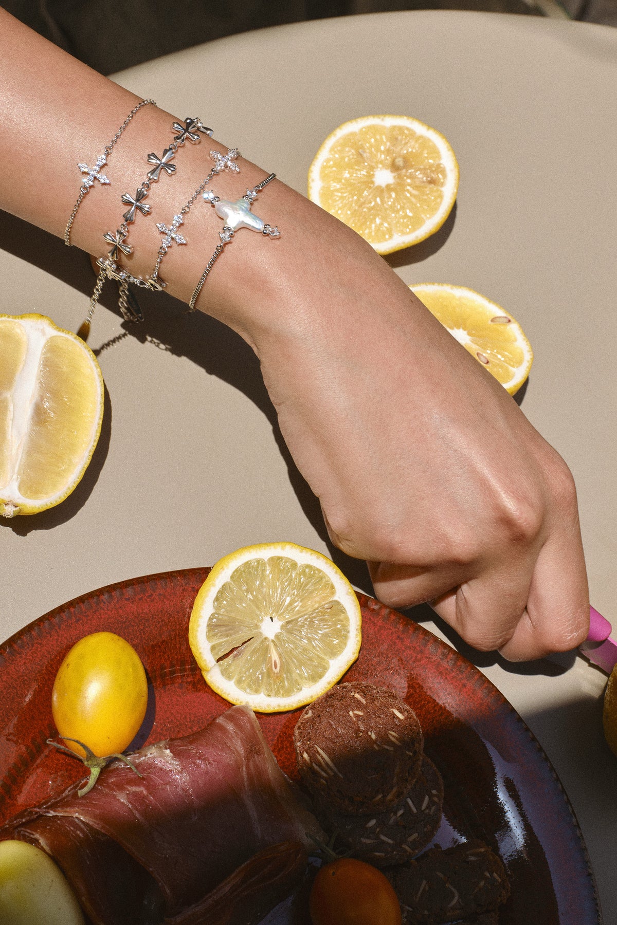 Lumen Cross Bracelet – 4 Styles / Set Available - booneealus