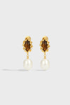 Amber Tide Earrings - booneealus