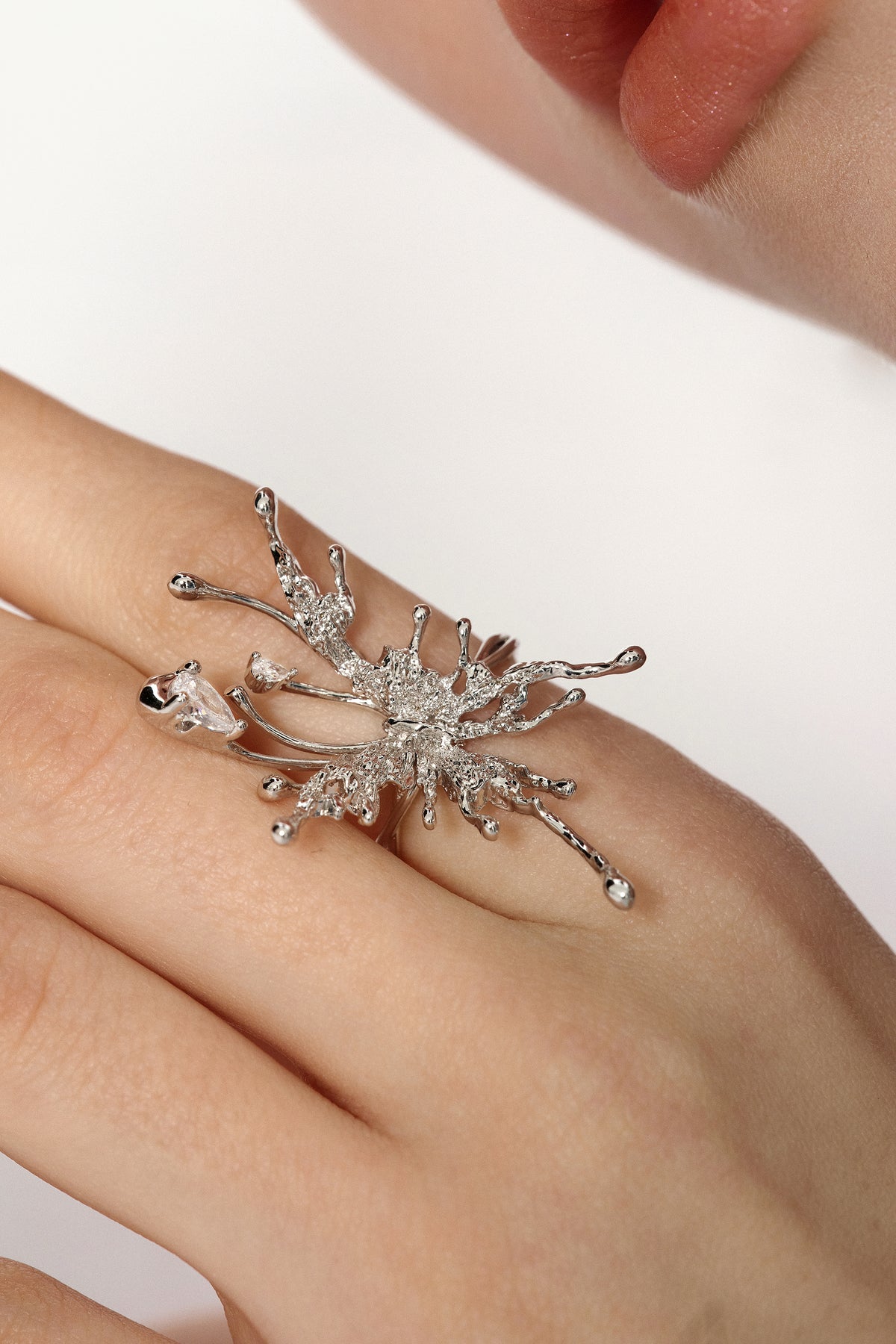 Butterfly Wing Statement Ring