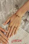 Nocturne Heart Stone Ring