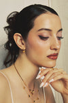 Nocturne Heart Mini Stud Earrings