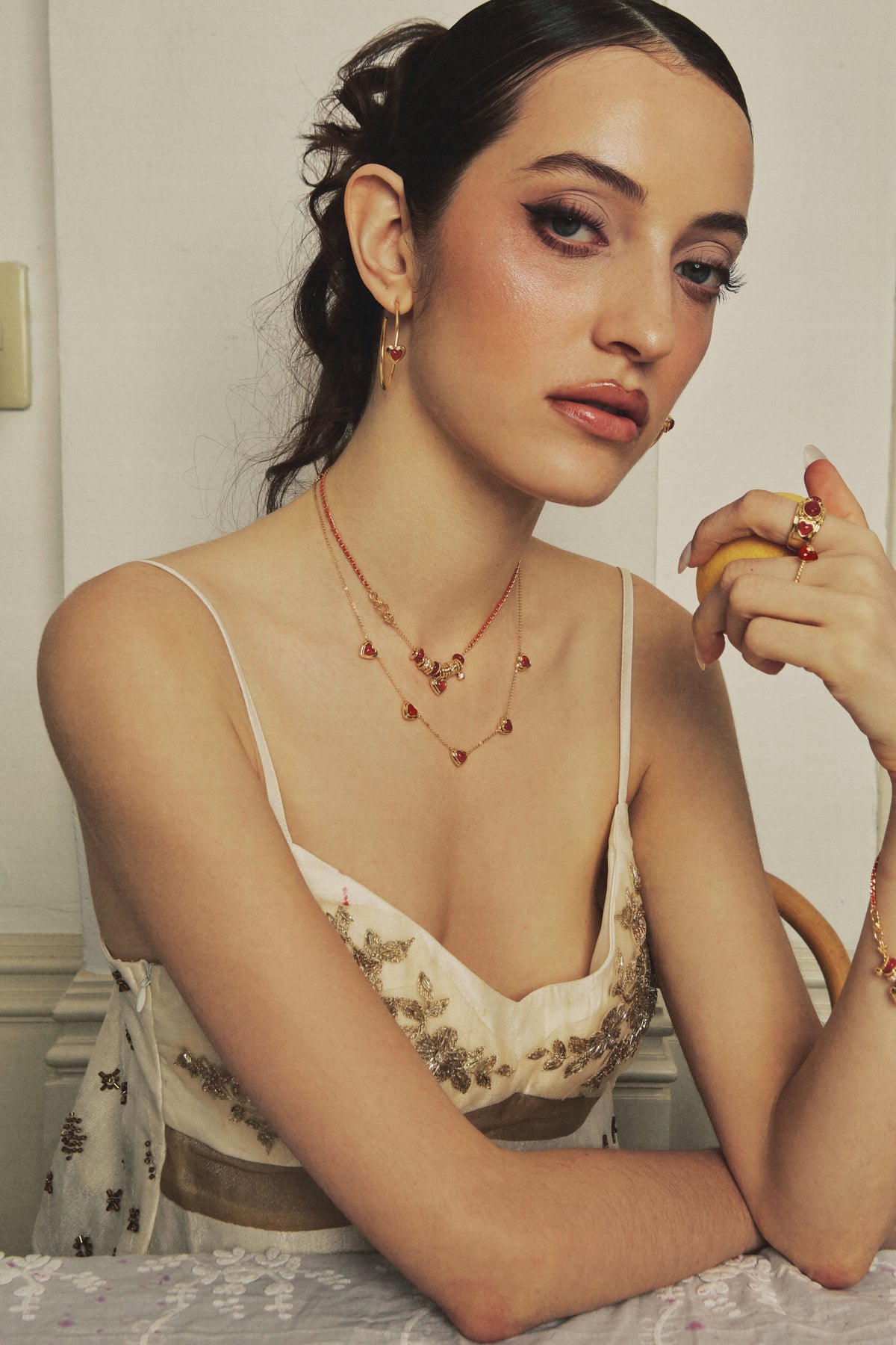 Shadowline Drop Earrings