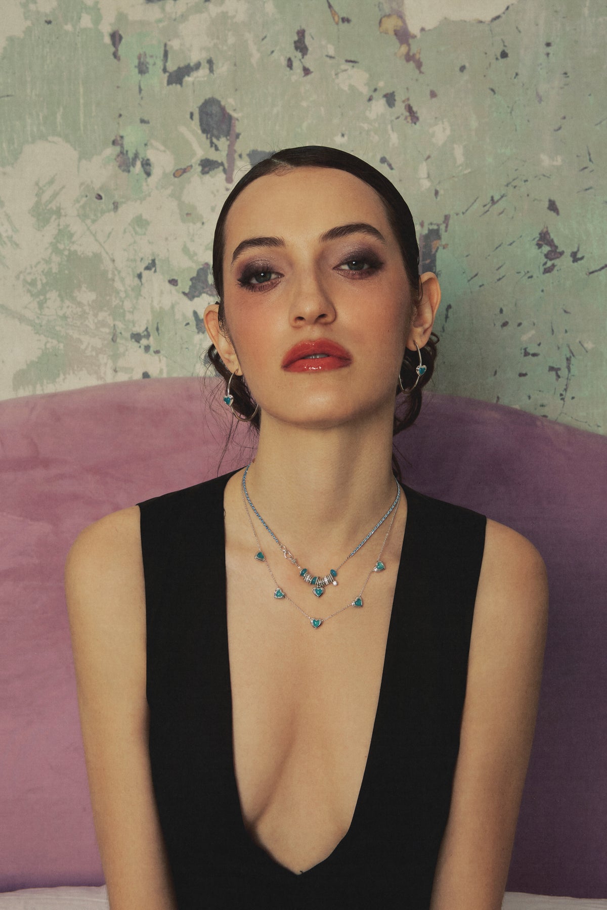 Shadowline Drop Earrings