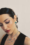 Nocturne Heart Mini Stud Earrings