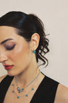 Nocturne Heart Mini Stud Earrings