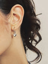 Nocturne Whisper Heart Earrings