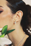 Nocturne Heart Mini Stud Earrings