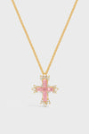 Mistglow Cross Necklace —— Small - booneealus