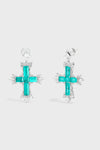 Tidal Cross Earrings - booneealus