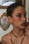 Amber Astrolabe Earrings - booneealus