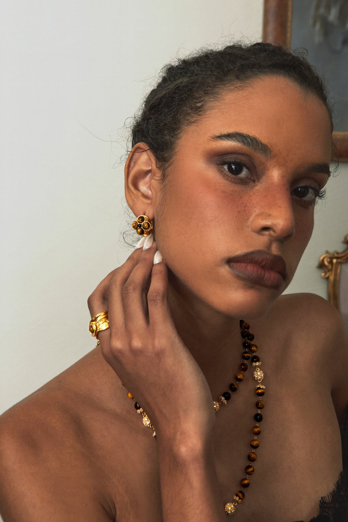 Amber Orbulis Earrings - booneealus