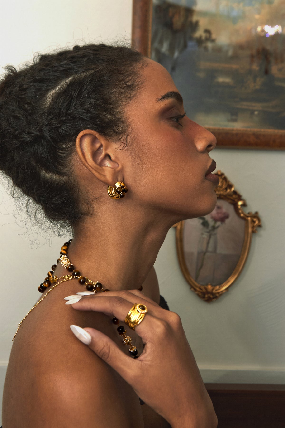 Amber Orbulis Earrings - booneealus