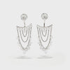 Zircon Tassel Earrings - booneealus