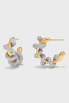 Entwined Light C-Hoop Earrings - booneealus