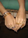 Twisted Braided Zirconia Ring - booneealus