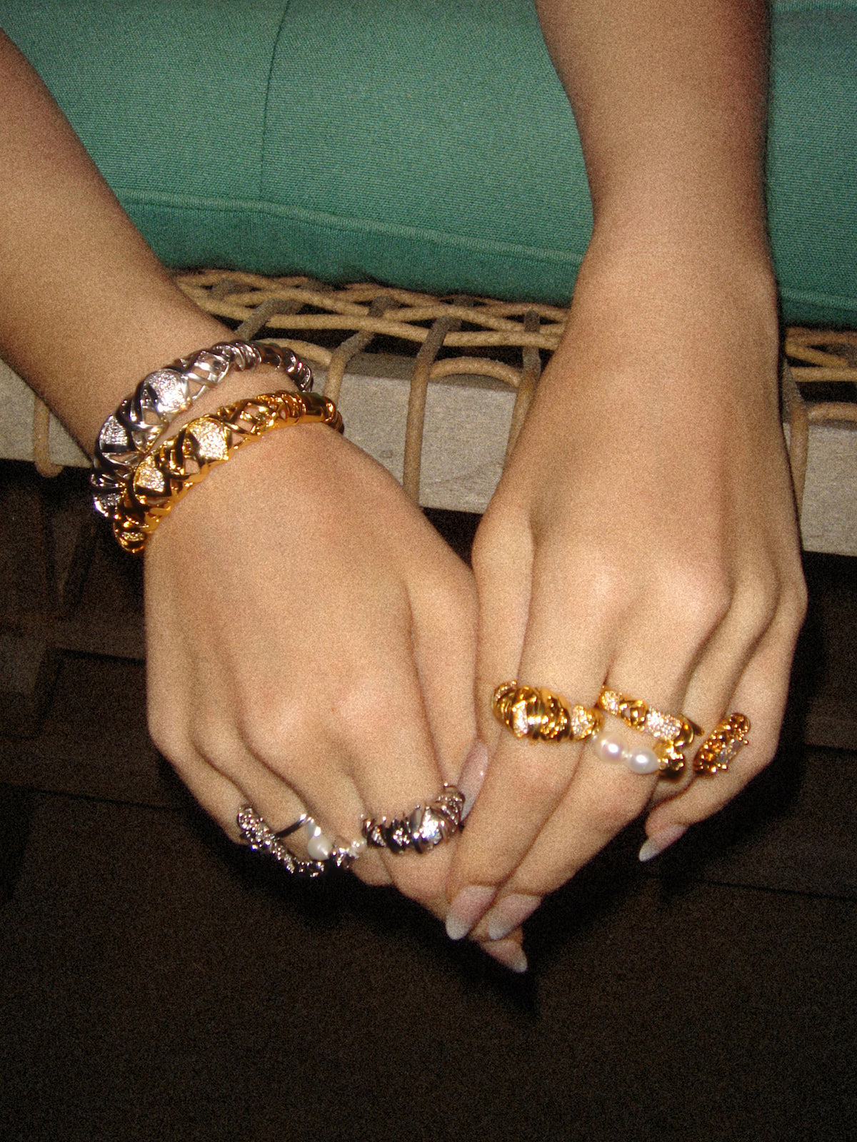 Twisted Braided Zirconia Ring - booneealus