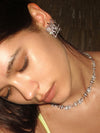 Zirconia Woven Earrings - booneealus