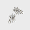 Zirconia Tassel Earrings - booneealus
