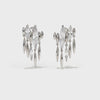 Zirconia Tassel Earrings - booneealus