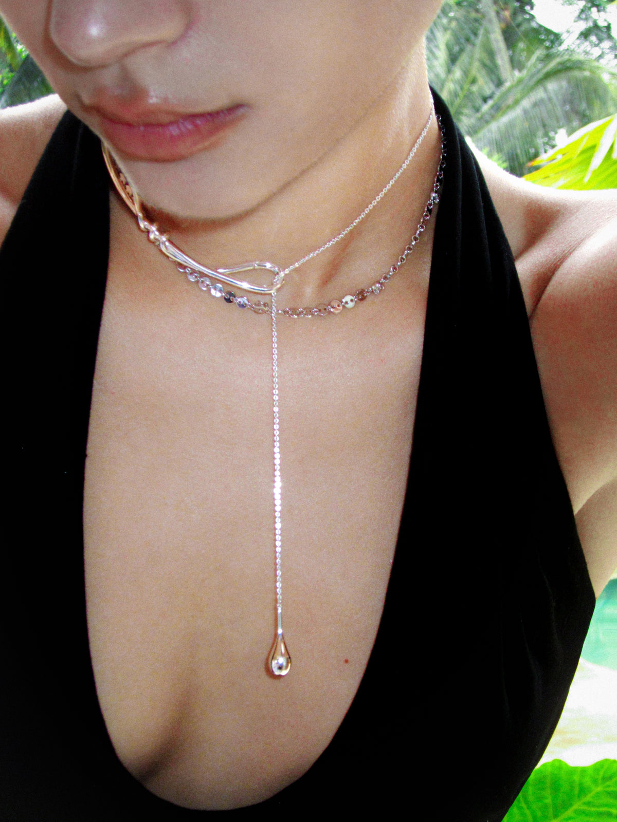Sparkling Zircon Necklace - booneealus