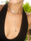 Metal Teardrop Knot Collar - booneealus