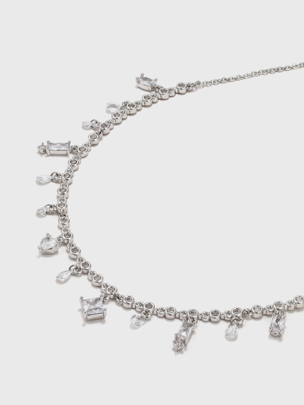 Zircon Tassel Necklace - booneealus