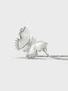 Shell Butterfly Necklace - booneealus