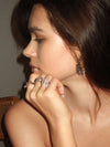 Horse Eye Zirconia Ring - booneealus